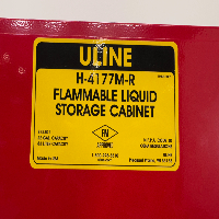 Uline 22. Gal Flammable Liquid Storage Cabinet image 2